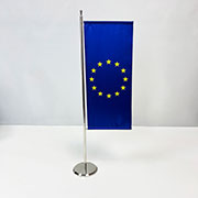 Металева настільна підставка для вертикального прапорця