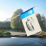 Прапорець Daewoo (Деу) на лобове скло автомобіля