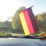 Прапорець Германії на лобове скло автомобіля