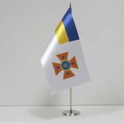 Настільний прапорець ДСНС України