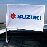 Прапорець з логотипом Suzuki