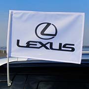 Прапорець з логотипом Lexus