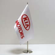 Настільний прапорець КІА Моторс (KIA Motors)