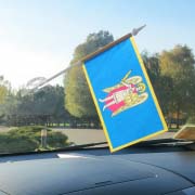 Прапорець Київ&nbsp;на лобове скло автомобіля