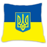 Декоративна подушка прапор України