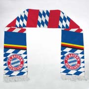 Шарф вболівальника футбольного клубу Баварія Мюнхен (Bayern München) Шарф вболівальника футбольного клубу Баварія Мюнхен (Bayern München)