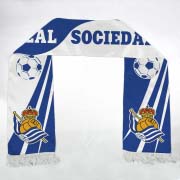 Шарф вболівальника футбольного клубу Реал Сосьедад (Real Sociedad)