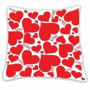 Подушка подарункова "Love з серцем" принт 2