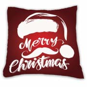 Подушка новорічна "Mery Christmass from Santa" принт 2