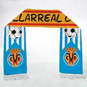 Шарф вболівальника футбольного клубу Вільярреал (Villarreal) Шарф вболівальника футбольного клубу Вільярреал (Villarreal)