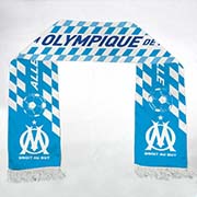 Шарф вболівальника футбольного клубу Олімпік Марсель (Olympique de Marseille) Шарф вболівальника футбольного клубу Олімпік Марсель (Olympique de Marseille)