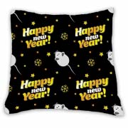 Подушка новорічна "Happy New Year" принт 5 Подушка новорічна "Happy New Year" принт 5