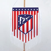 Вимпел з логотипом ФК Атлетіко Мадрид (Atletico Madrid)