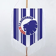 Вимпел з логотипом ФК Копенгаген (Copenhagen)