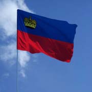 Флаг Лихтенштейна Флаг Лихтенштейна