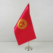 Настільний прапорець Кіргізії