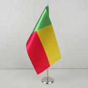 Настільний прапорець Беніну