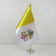 Настільний прапорець Ватикану